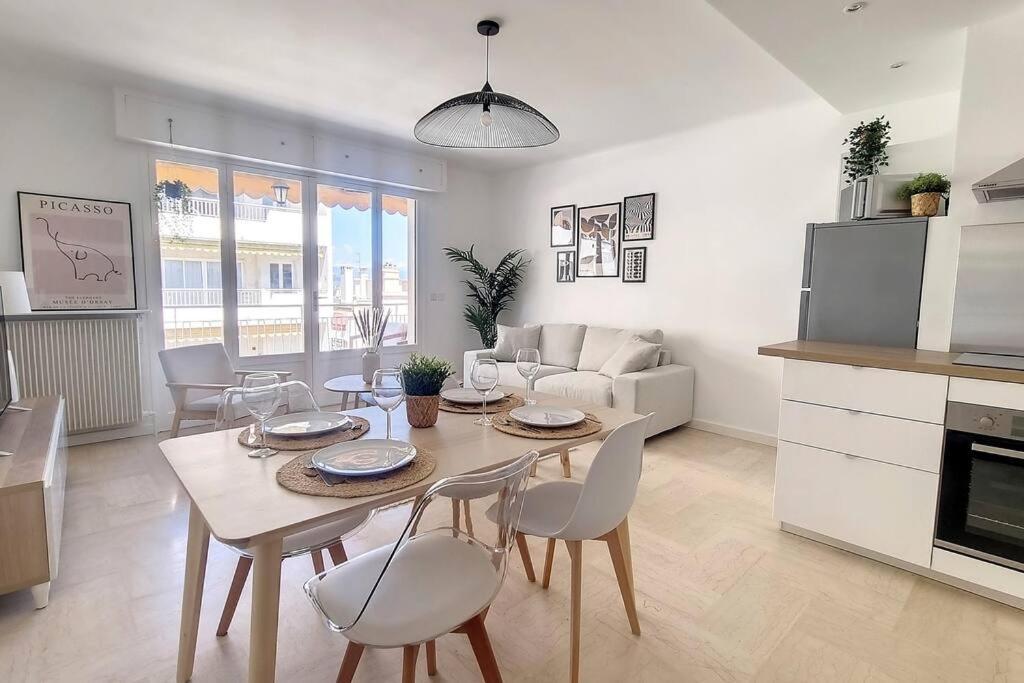 3P Central Refait A Neuf - Parking L430Cm X W275Cm Antibes Eksteriør billede